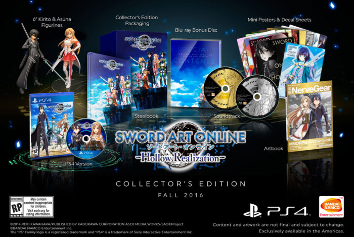 Sword Art Online: Hollow Realization Collector’s Edition