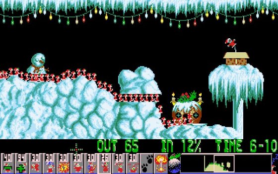 christmas lemmings
