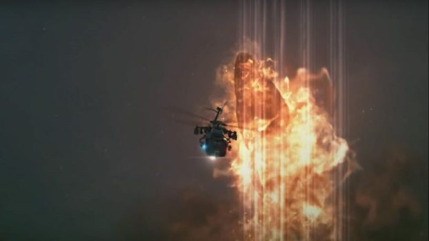 That Time a Flaming Whale Flies into the Air and Eats a Helicopter