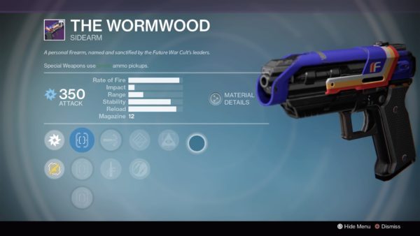 The Wormwood, Destiny