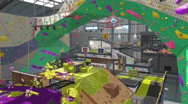 Splatoon 2 Barnacle Sports Club Stage, tips, tricks