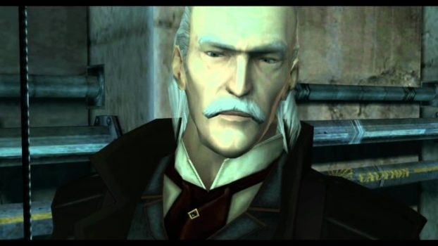13. In order of main-line games (MGS1-5), what are Ocelot's allegiences?
