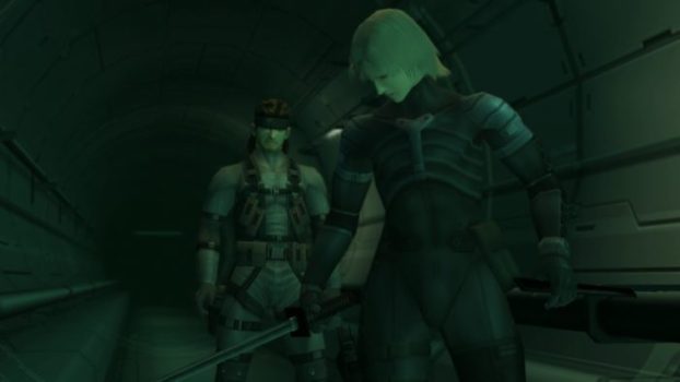 6. What name appears on Raiden's dog tag at the end of MGS2?