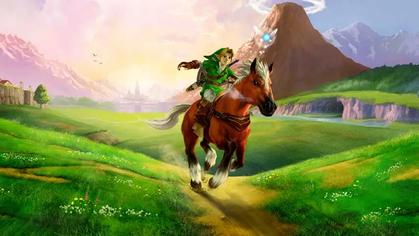 Link in The Legend of Zelda Ocarina of Time
