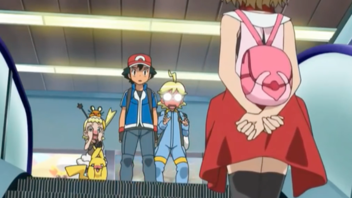 Ash first kiss