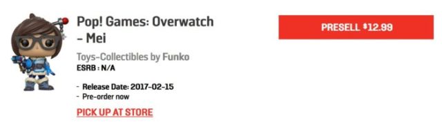 overwatch, funko pop, wave 2, release date, EB games, pre-order