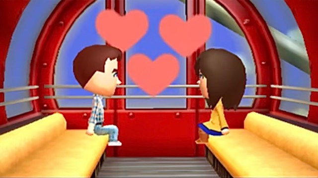 In this Tomodachi Life minigame, the player must aid one Mii in proposing to another
