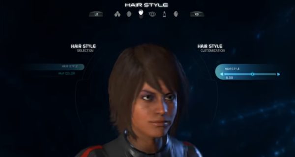 Mass Effect Andromeda: All Hairstyles (Male & Female)