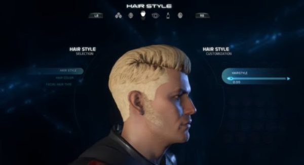 Mass Effect Andromeda Male Hairstyle 0