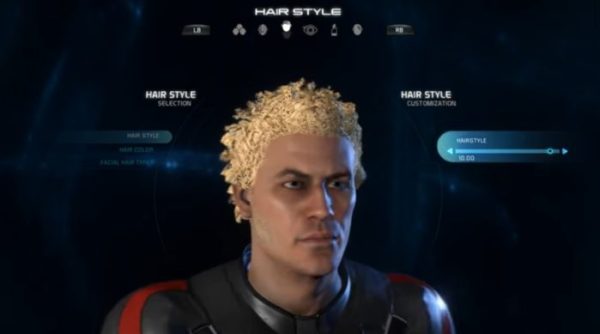 Mass Effect Andromeda: All Male Hairstyles