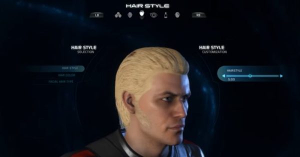Mass Effect Andromeda Male Hairstyle 5
