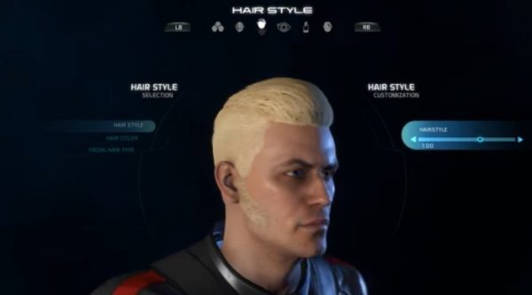 Mass Effect Andromeda Male Hairstyle 7