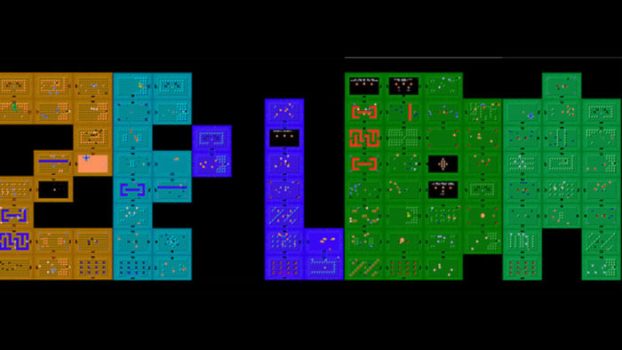 The Dungeon Layout of the Original Game Spells Out Zelda