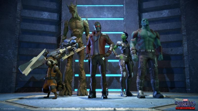 guardians of the galaxy, cast, telltale games, voice actors