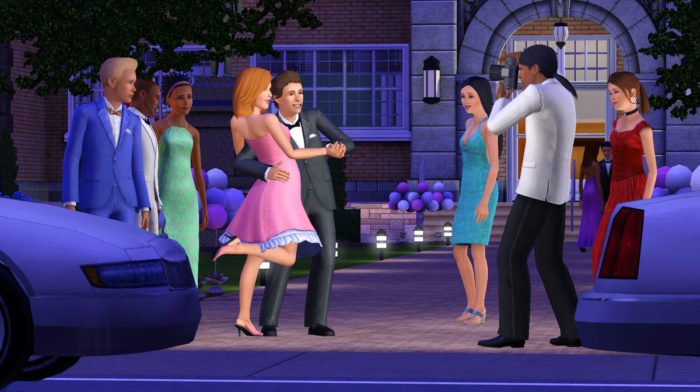 sims 3, prom