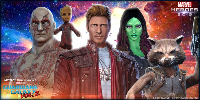 Marvel Heroes Guardians of the Galaxy 2