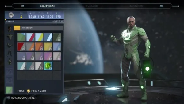 injustice green lantern skins