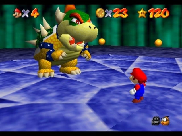mario, bowser, fight, 64