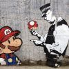 gaming, street art, banksy