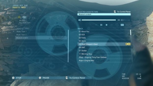 Thumb-Precise Tracking - Metal Gear Solid V