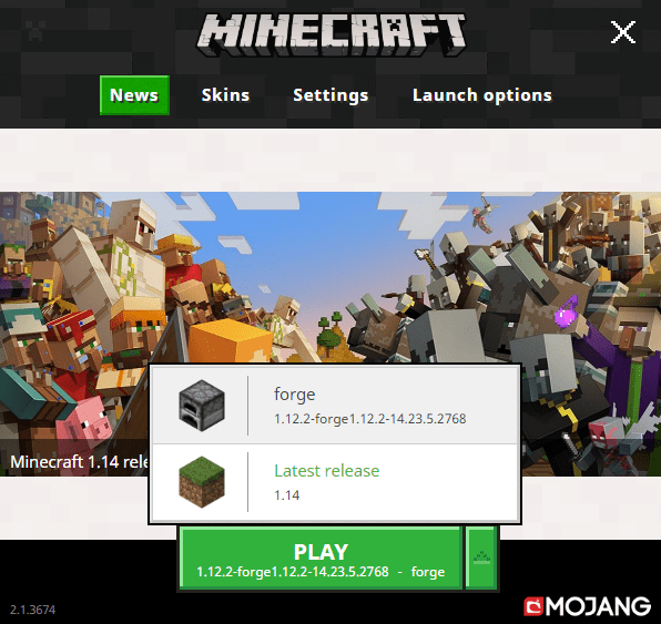 install minecraft forge for mods