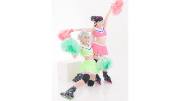 Callie and Marie Cheerleaders