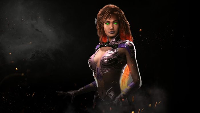 New Gameplay Trailer For Injustice 2 S Starfire Shows Off Her Zoning