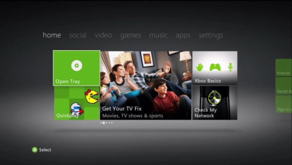 Xbox UI