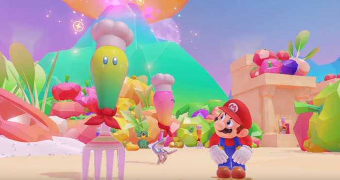 Take in a Chunk of New and Delicious Gameplay From Super Mario Odyssey ...