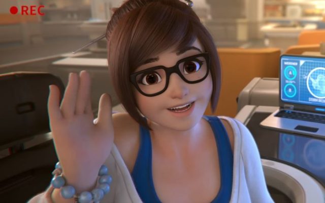 mei, overwatch, short, animation, rise and shine, animated short
