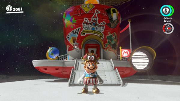 how many worlds are in super mario odyssey