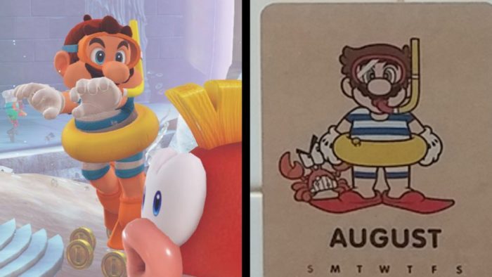mario odyssey swimwear
