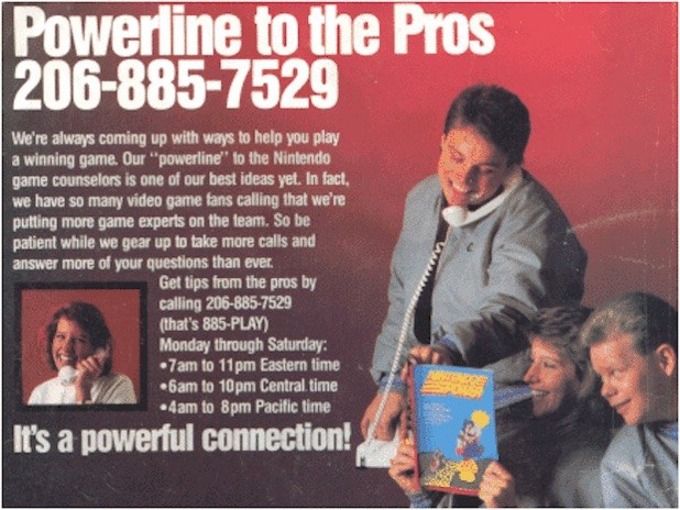 Nintendo Power Line