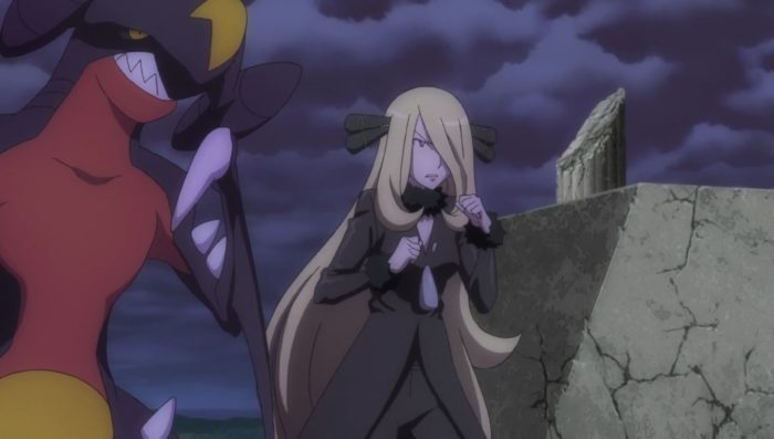 pokemon cynthia anime