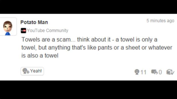 Towel Scam