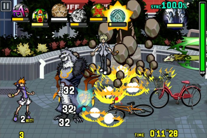 TWEWY's hectic combat made the touchscreen a bit much at times.