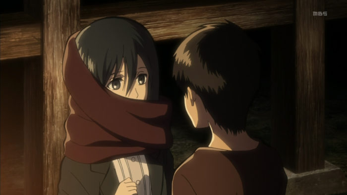 Eren and Mikasa - Attack on Titan