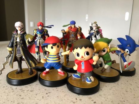 Every character I already own an amiibo for: IN