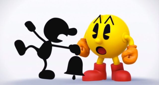 Pac-Man & Mr. Game & Watch: OUT