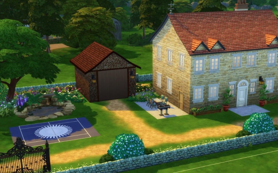 The Sims 4 Top 20 Best House Ideas To Inspire You - How To Turn Garden Into Patio Sims 4