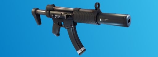 suppressed submachine gun - smg fortnite gun
