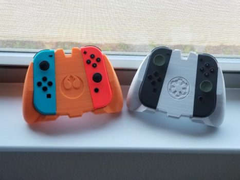 Rebel Alliance and Imperial Army Switch Joy-Con Grips