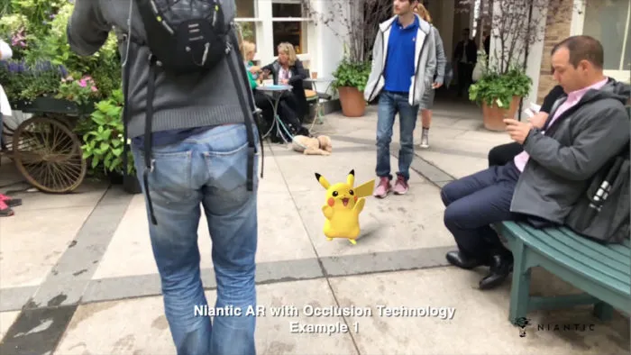 Niantic New AR Tech Demo Proof of Concept Pokemon Go