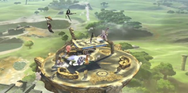 Great Plateau Tower, stage, super smash bros. ultimate
