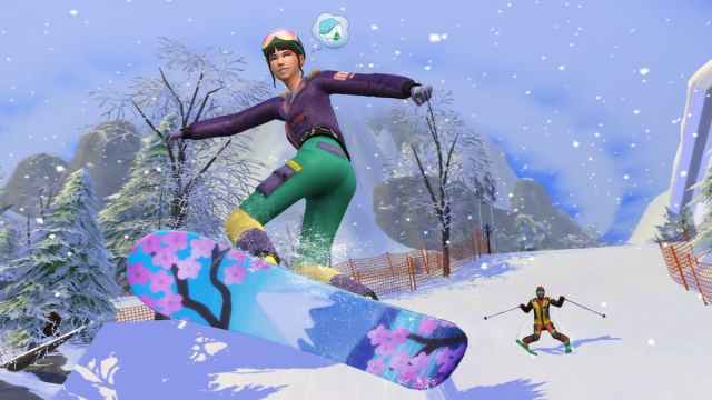 Snowy Escape in The Sims 4