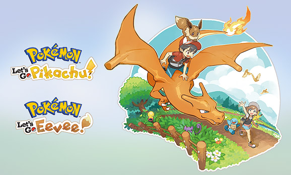 Pokemon Let's Go Map and Version Exclusives Revealed