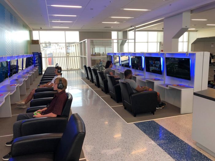 DFW Airport Gaming Lounge Gameway