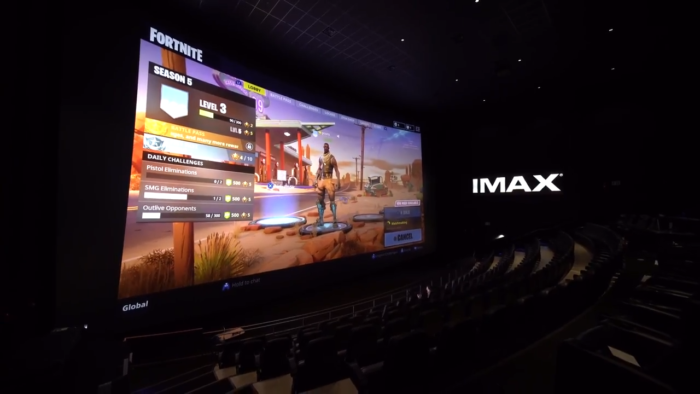 Fortnite IMAX