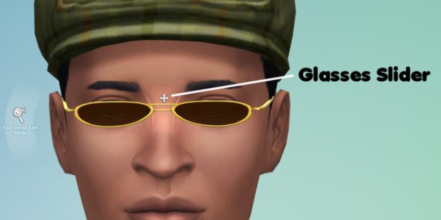 glasses slider, slider, mods, sims 4