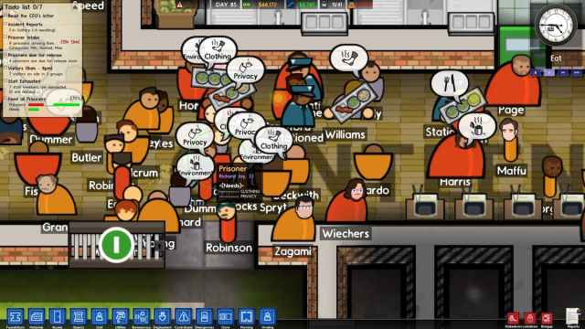 Clearer Needs Icons mod Prison Architect.